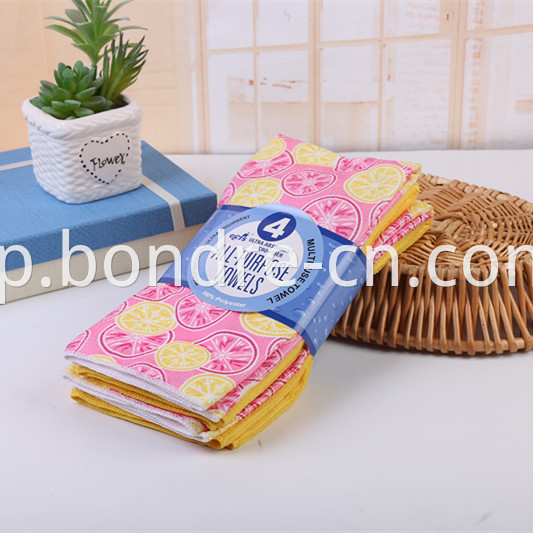 Printed Assorted Towels Pack (8)